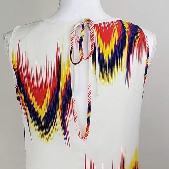 Anthroplogie Peach Love Cream Ivory Sleeveless Dre - Picture 3 of 6